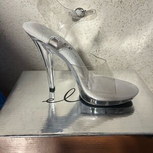 Ellie clear competition heels